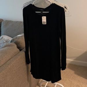 Long Sleeve Black Dress